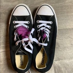 Black converse